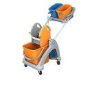 Wózek do sprzątania z dwoma małymi wiaderkami Splast TSK-0011