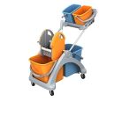 Wózek do sprzątania dwuwiadrowy Splast TSK-0012