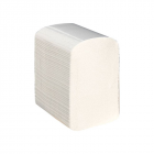 Papier toaletowy w listkach Merida Top biały składany w z, karton 40 x 225 szt., dwuwarstwowy