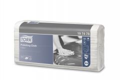 Czyściwo włókninowe do polerowania Tork Premium w odcinkach białe