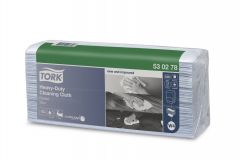 Czyściwo Tork Premium 530 włókninowe wielozadaniowe do trudnych zabrudzeń, 1w., niebieski, 100 szt/op. system W4