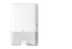 Dozownik Tork do ręczników wielopanelowych typu Z i M, kolor biały, system H2