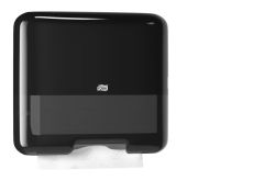 Dozownik Tork do ręczników w składce ZZ mini, kolor czarny, system H3