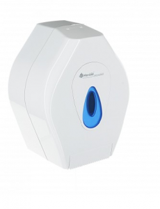 Pojemnik na papier toaletowy Merida Top mini, okienko niebieskie