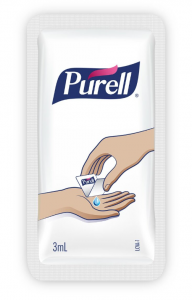 PURELL PERSONALS™ Advanced Żel do dezynfekcji rąk (saszetka 3 ml - pojedyncza doza)