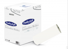 Podkład medyczny BulkySoft Premium  biały, 100% celuloza, 50cmx46m