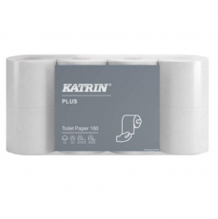 Katrin Toilet 160 Plus papier toaletowy celuloza biały, 2w.