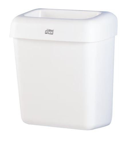 Kosz na odpady Tork 20l, biały, system B2