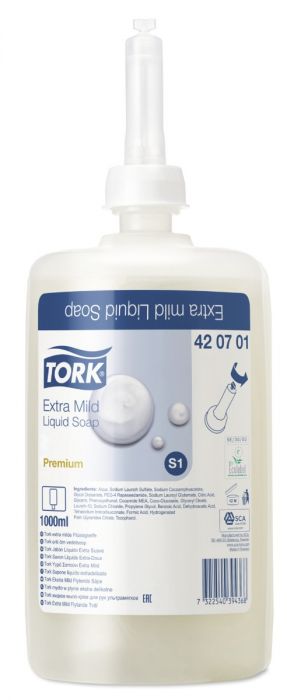 Mydło w płynie Tork Premium ekstra delikatne bezzapachowe