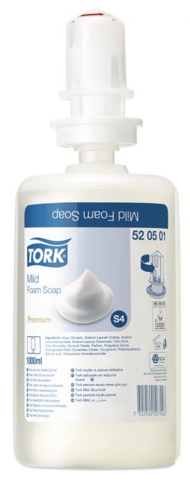 Mydło w piance Tork Premium delikatne