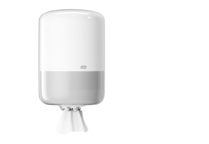 Dozownik Tork do ręczników centralnego dozowania maxi, kolor biały, system M2