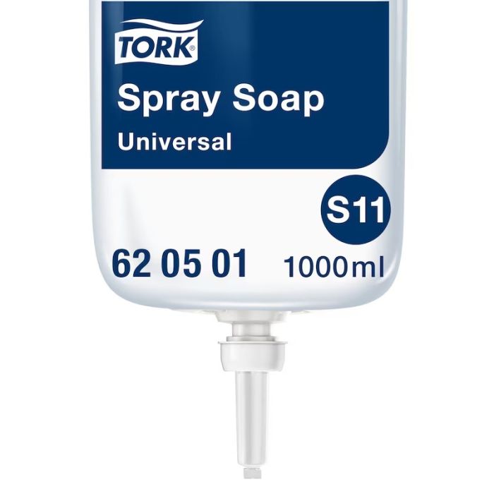 Mydło w sprayu Tork bezbarwne, zapachowe, 1l, system S11