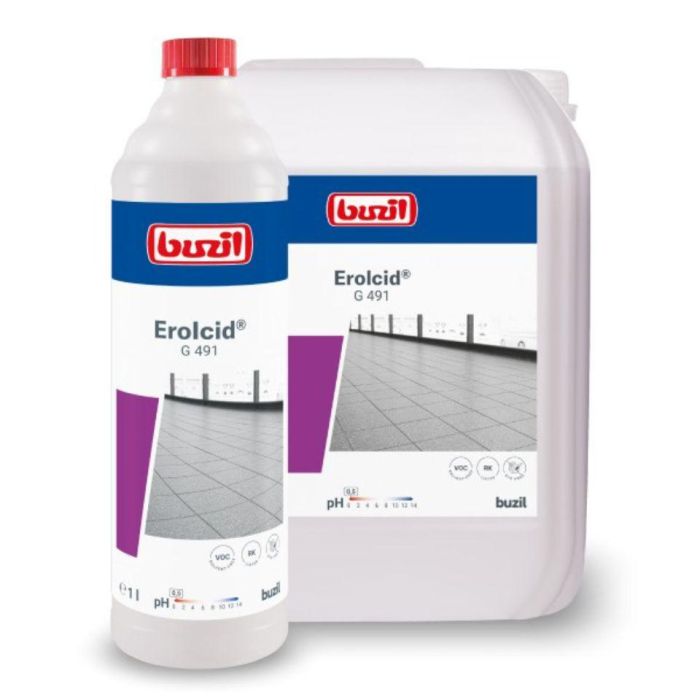 ErolCid G 491 Buzil - Czyszczenie gresu kwasem fosforowym
