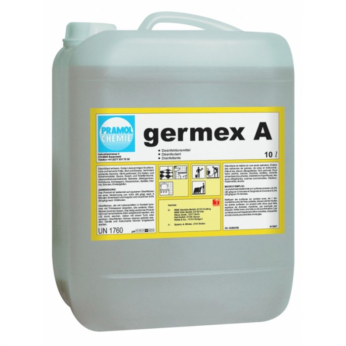 Germex A - Preparat biobójczy myjąco-dezynfekujący