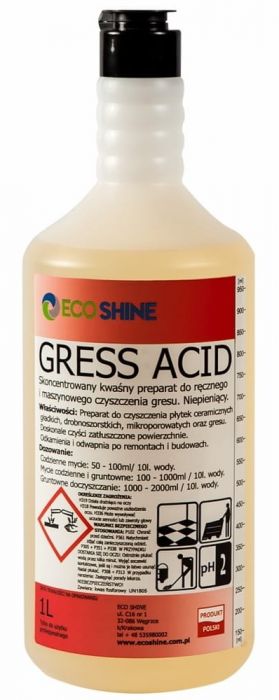 Gress Acid - Ręczne i maszynowe czyszczenie gresu