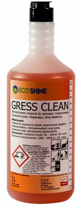 Gress Clean - Skoncentrowany alkaliczny preparat do czyszczenia gresu