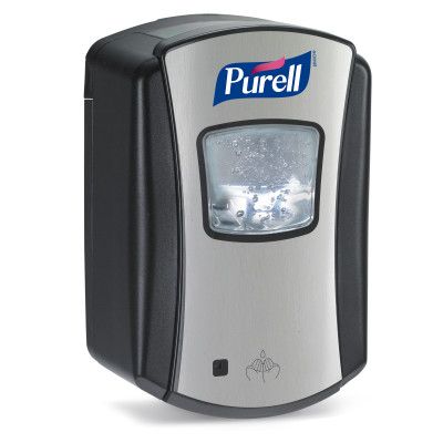 Bezdotykowy dozownik do żelu PURELL® LTX-7, 700 ml, chromowany/czarny