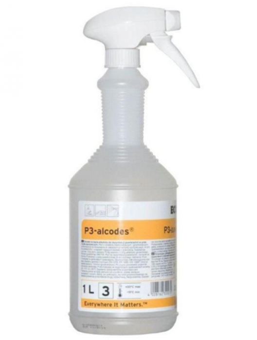 P3 Alcodes GF ECOLAB - Środek dezynfekujący na bazie alkoholu